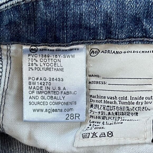 Adriano Goldschmidt super skinny ankle jeans Size 28R - Picture 6 of 7